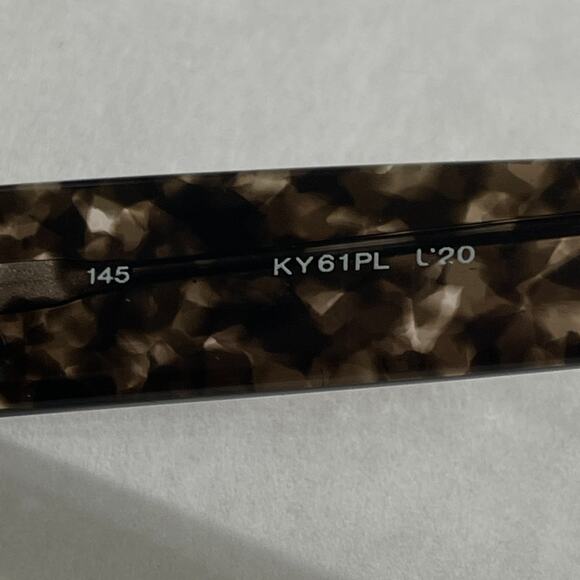 Kansai Eyeglasses Sunglasses Frames Only Brown KY61PL U20 HOYA Japan 90s Vintage - Picture 7 of 8